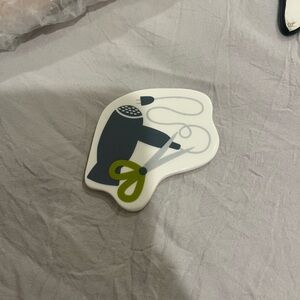 happy everything mini magnet blow dryer and hair cutting scissors